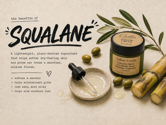 Why We Use Squalane in Our Cream