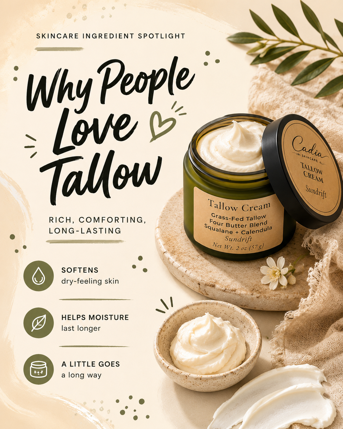Why So Many People Love Tallow for Skin